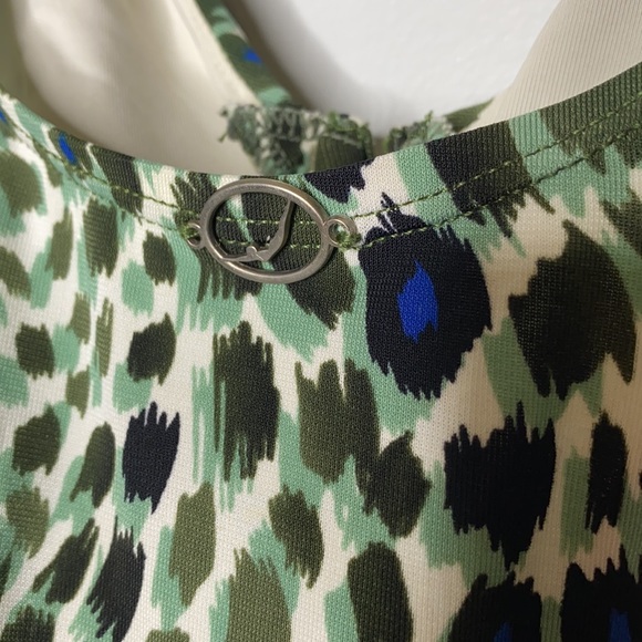 Jantzen Swimsuit Top Safari Women’s Size Small-ish - Picture 6 of 9